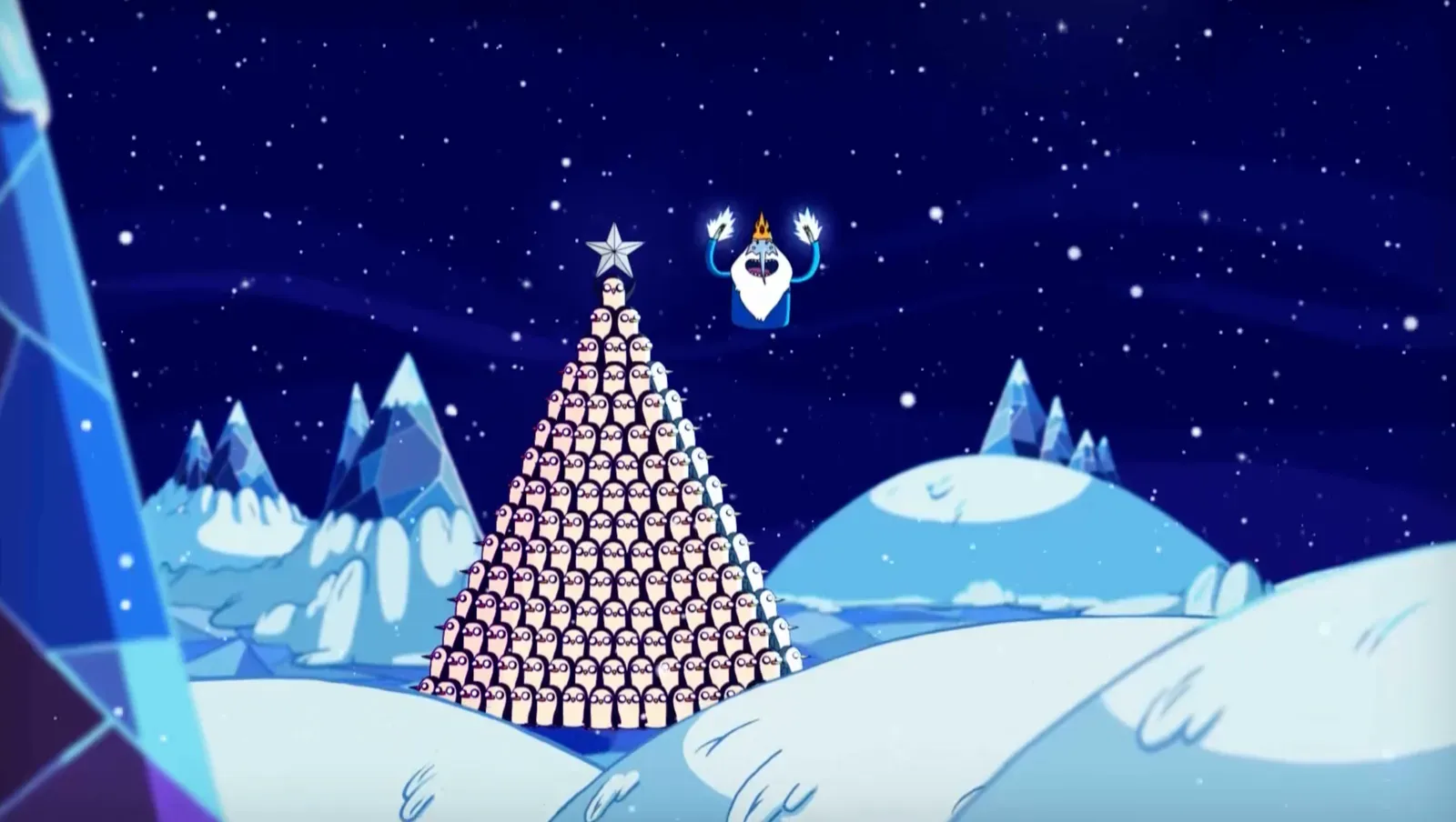 Adventure Time Christmas Card